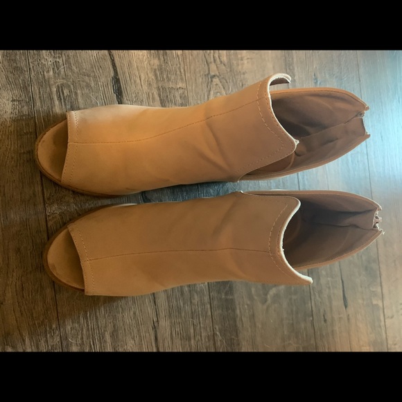 Peep Toe Booties - Picture 2 of 5